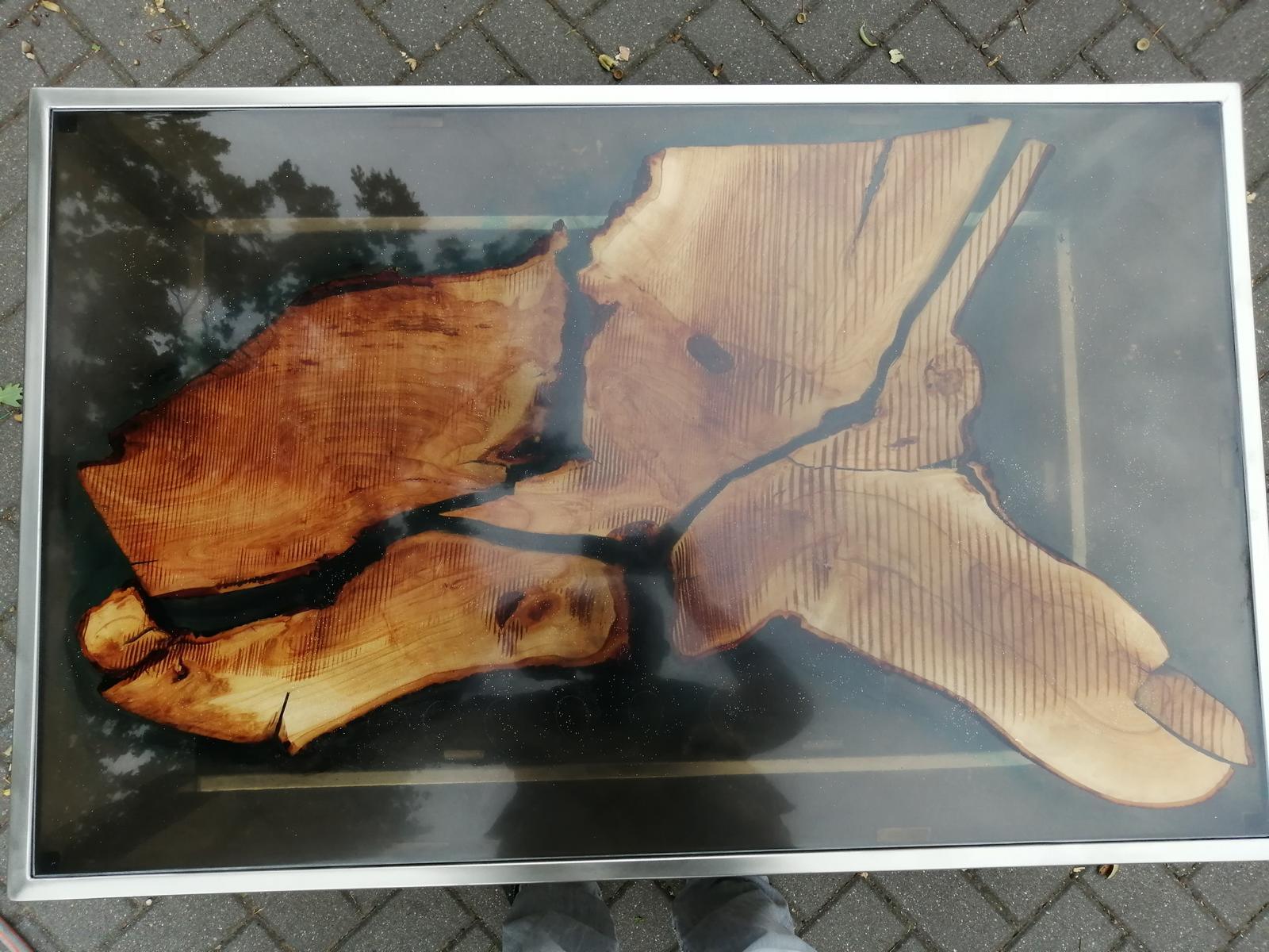 Draufsicht Epoxidtisch